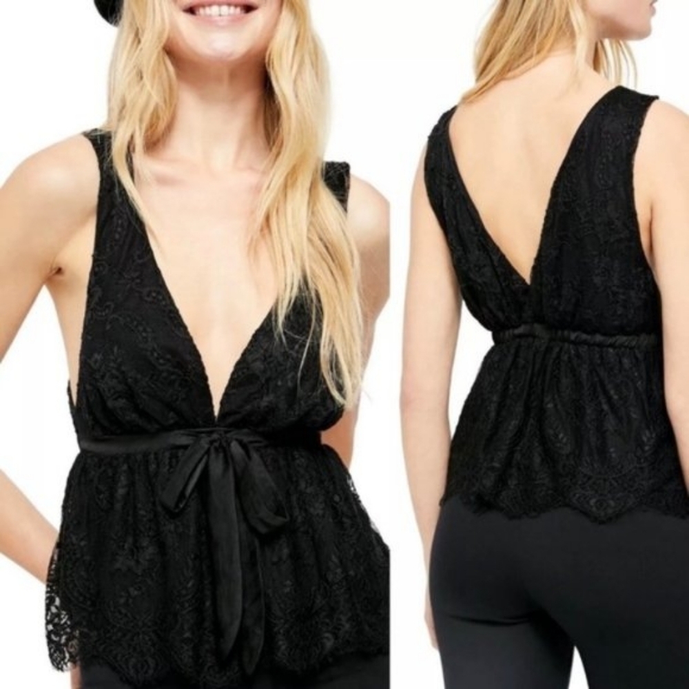 New Free People Chante Lace Tank